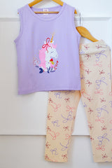 Unicorn Head Sabrini Lullaby Lounge Wear (231D)