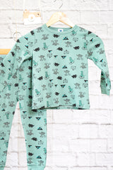 Dino Collection (TURQUOISE) Lounge Wear (R21N01B)