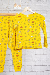 Dino Collection (HONEY YELLOW) Lounge Wear (R21N04A)